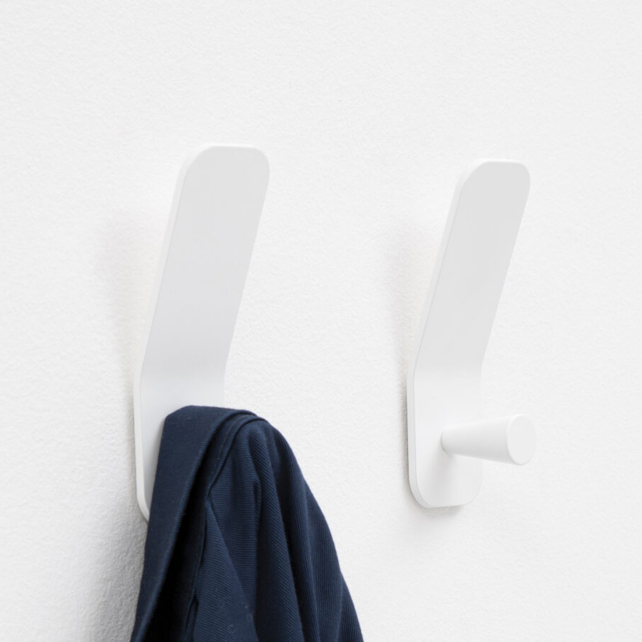 Cascando Bend Wandgarderobe weiß