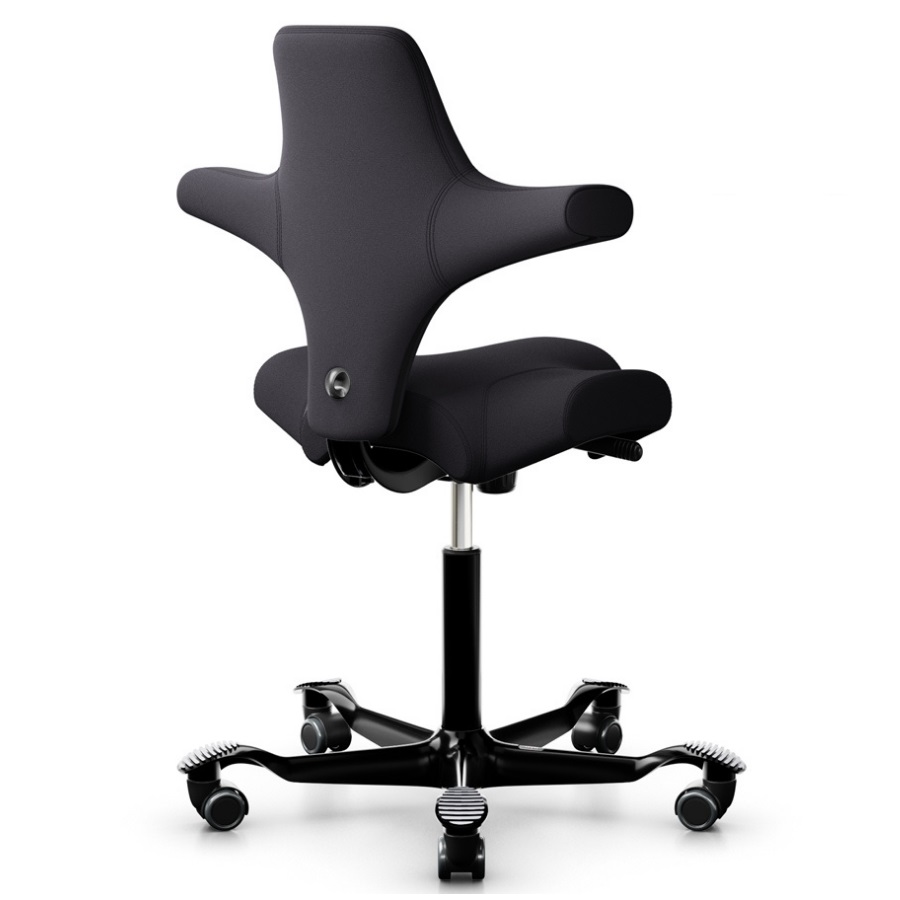 HAG CAPISCO 8106 Stoff Xtreme dunkelgrau Gestell schwarz