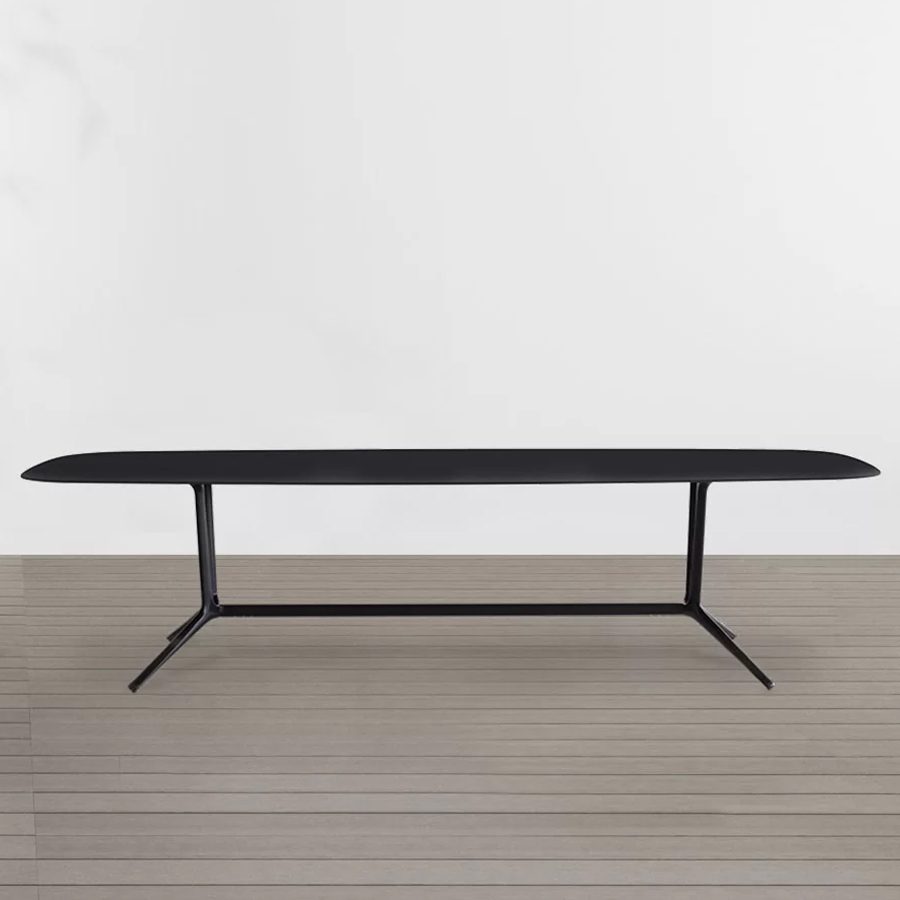 lapalma Trail Tisch Outdoor | Platte rechteckig HPL schwarz