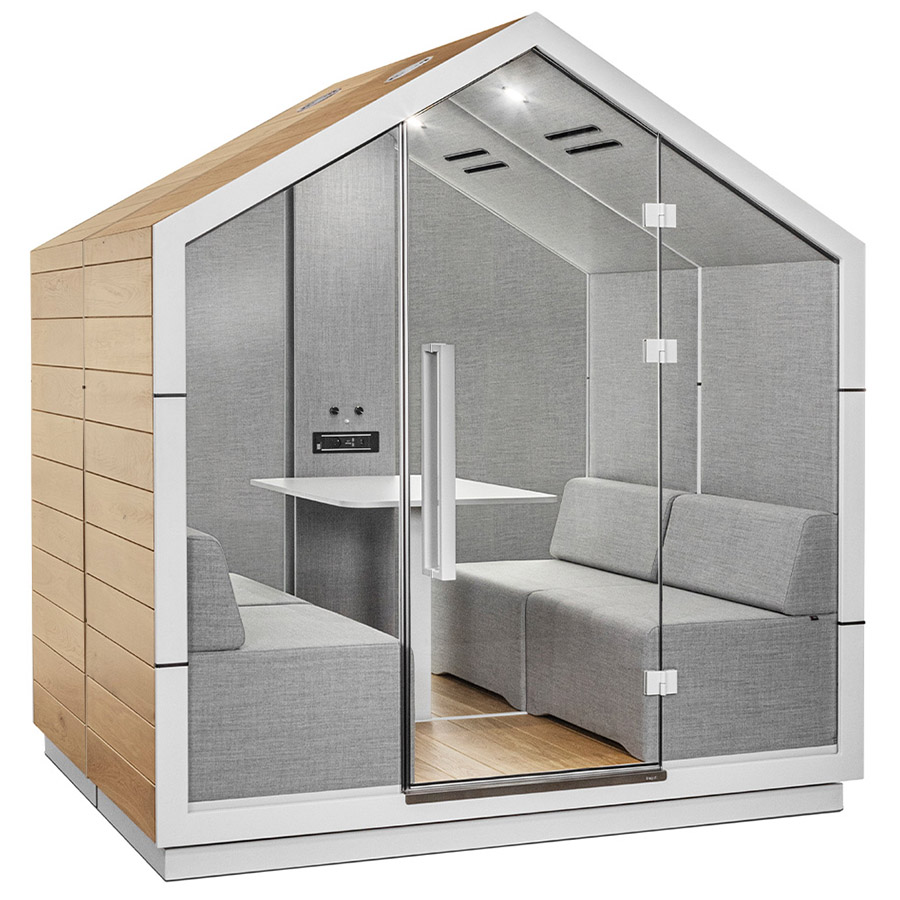 Bejot Treehouse Wood TH4W Akustikkabine mit geschlossener Rückwand