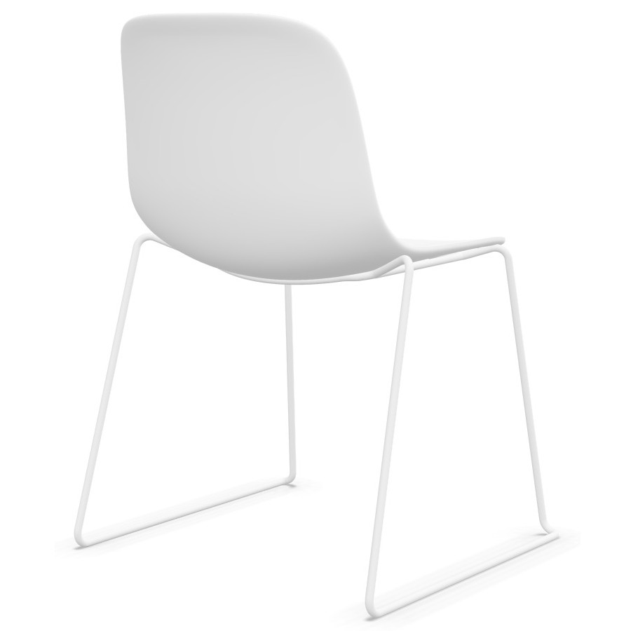 Lapalma SEELA S310 komplett weiß Rückansicht