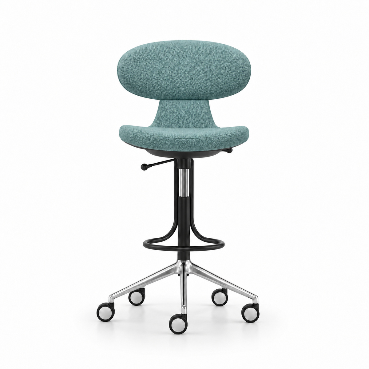Girsberger SIMPLEX 3D Hochstuhl Tuerkis