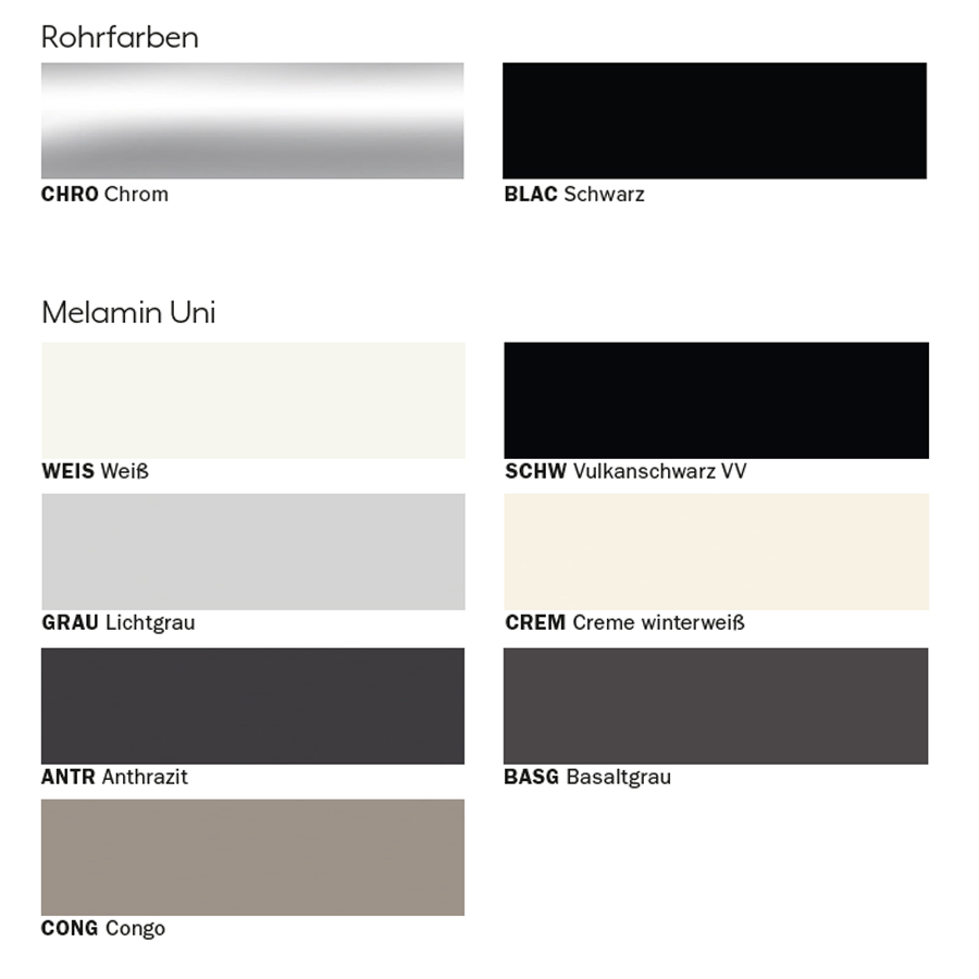 Bosse Solutions Farbübersicht