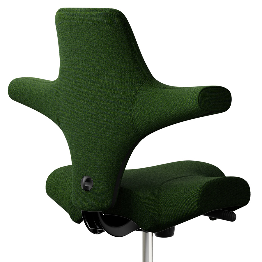 HAG CAPISCO 8106 - Stoff Capture 6501 - Gestell schwarz - Nahaufnahme