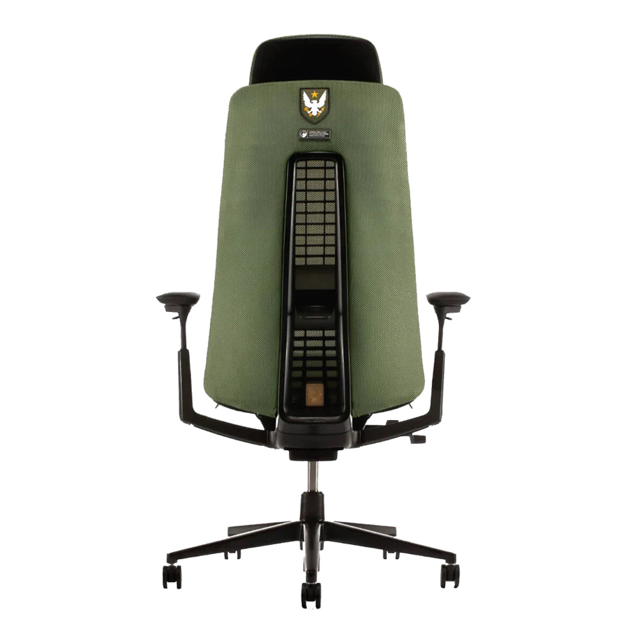 Haworth Fern X Halo Gaming Chair mit Leder-Sitzfläche