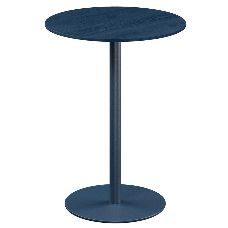 Profim Tisch LR48 - Platte Holzdekor Esche CNA06 - Gestell RAL 5003 navy