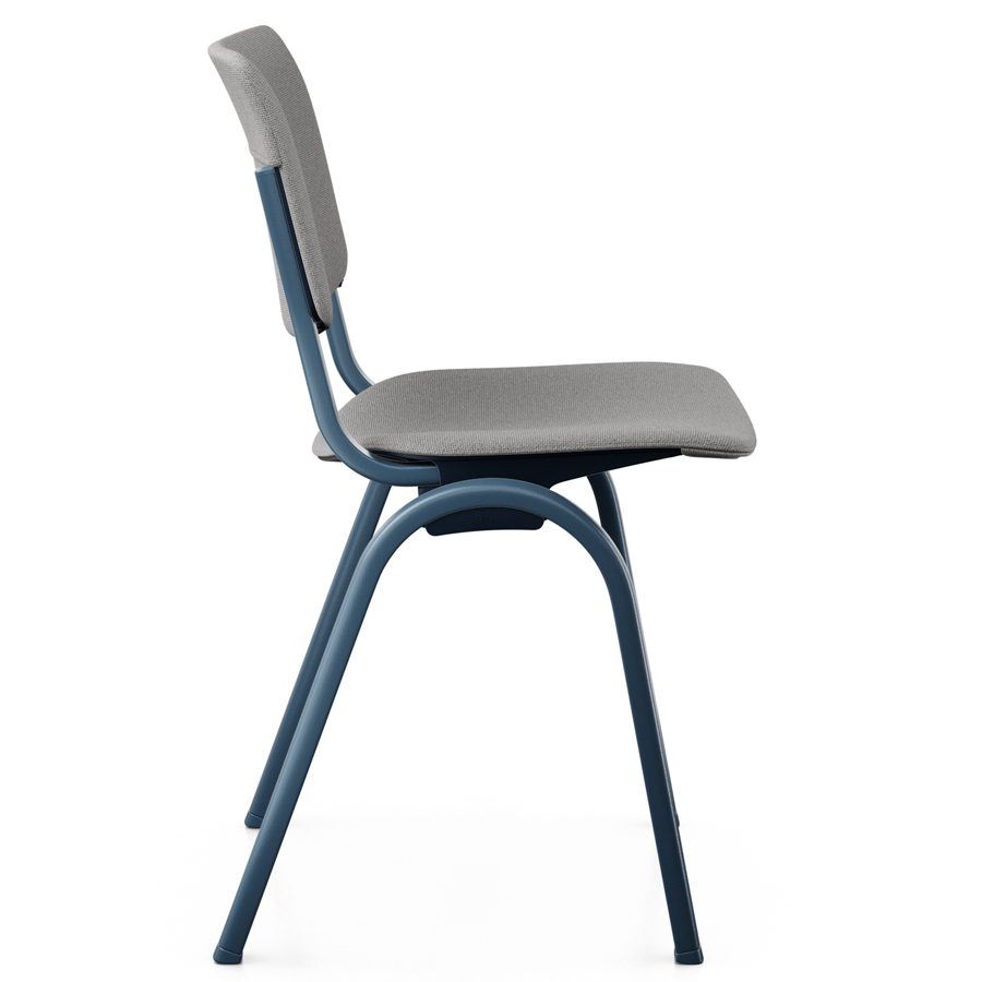 HAG Celi 9160 | Bezug Cura Light grey | Kunststoff Schwarz | Gestell Blueberry