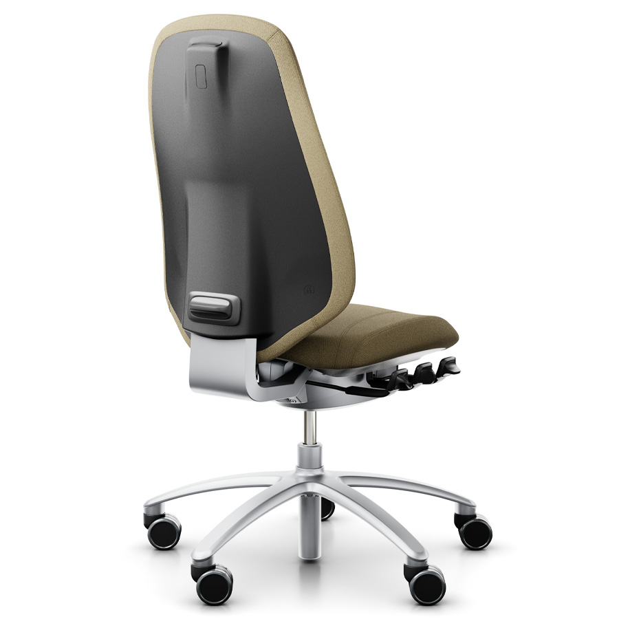 RH Mereo 300 silver hohe Rückenlehne - Capture beige - Rückansicht