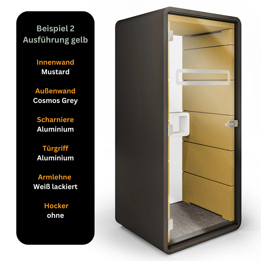 Hushphone Telefonbox Telefoncube Akustikbox Telefonzelle Beispiel 2