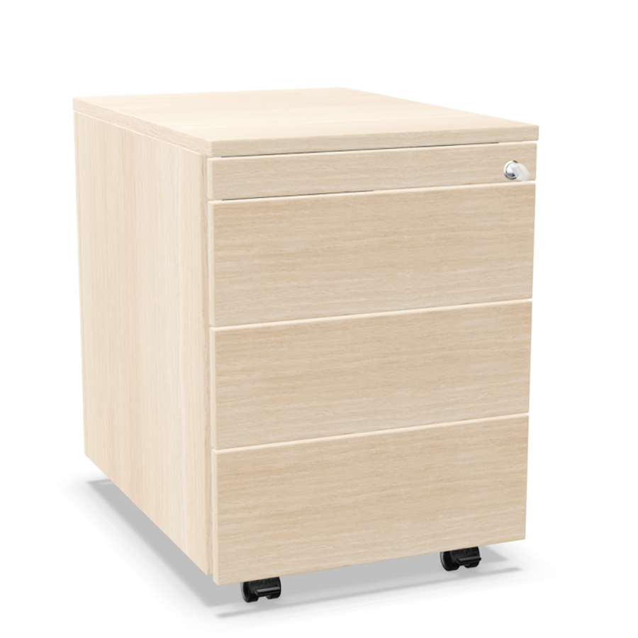 Palmberg Rollcontainer ORGA PLUS 333+1 Akazie