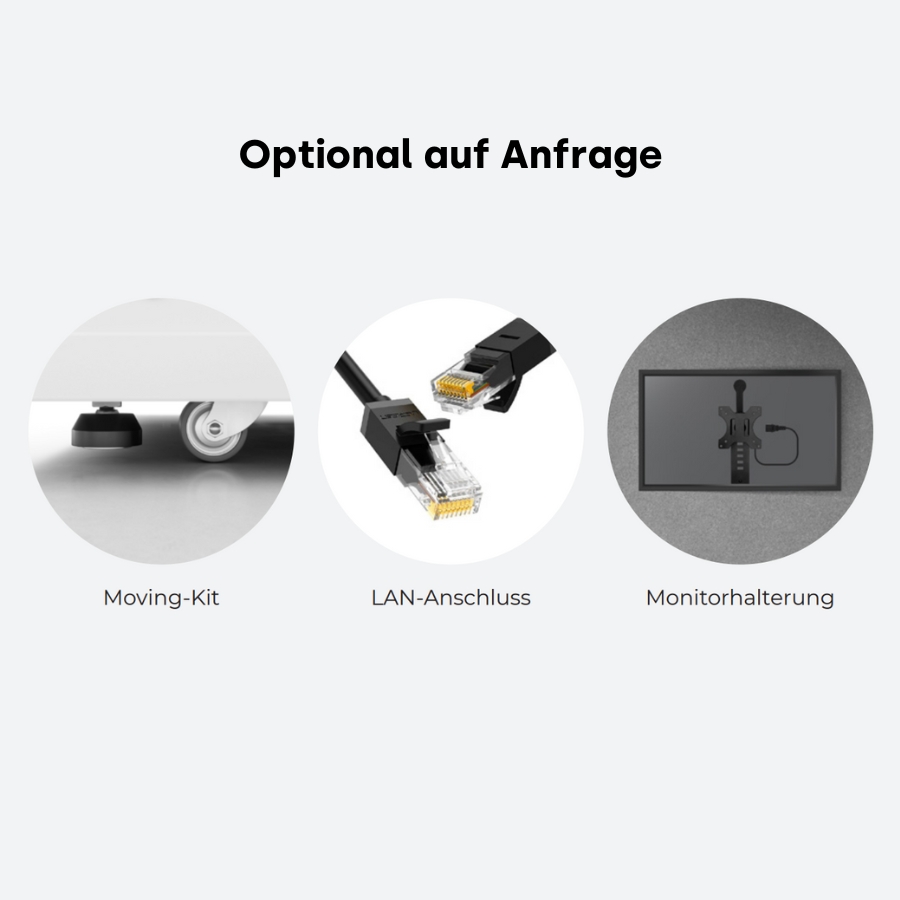 RWH Meetingbox Gadgets optional auf Anfrage erhältlich