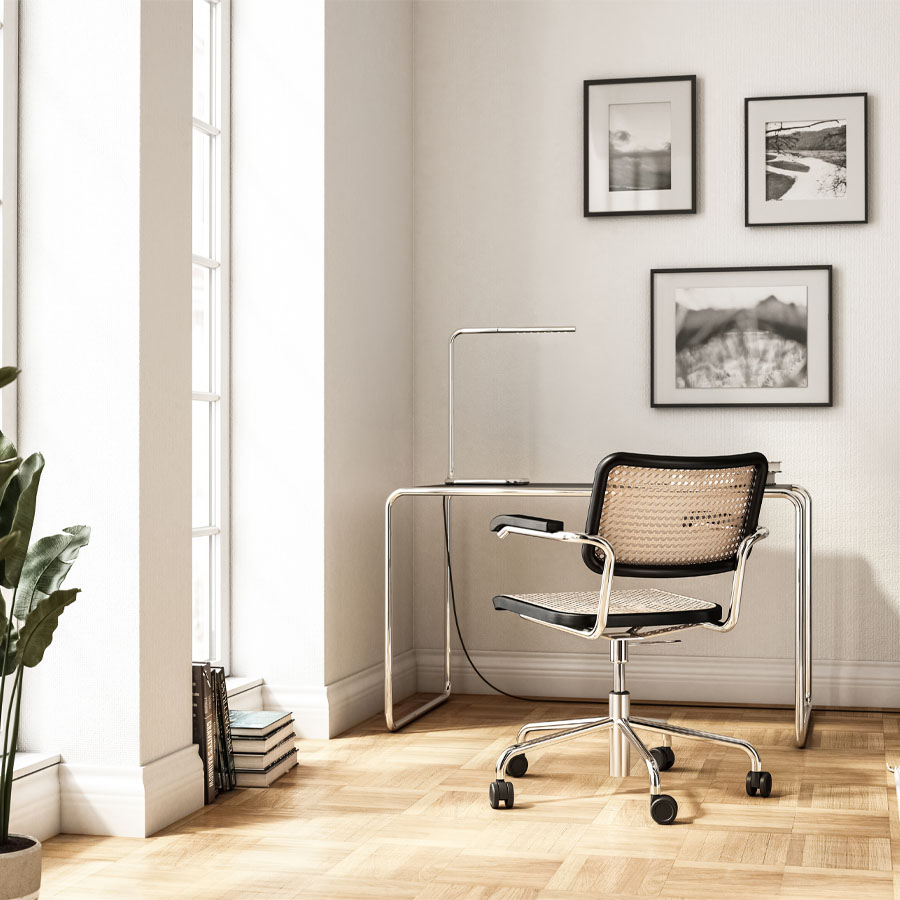 THONET Drehsessel mit Armlehnen - Beispielbild