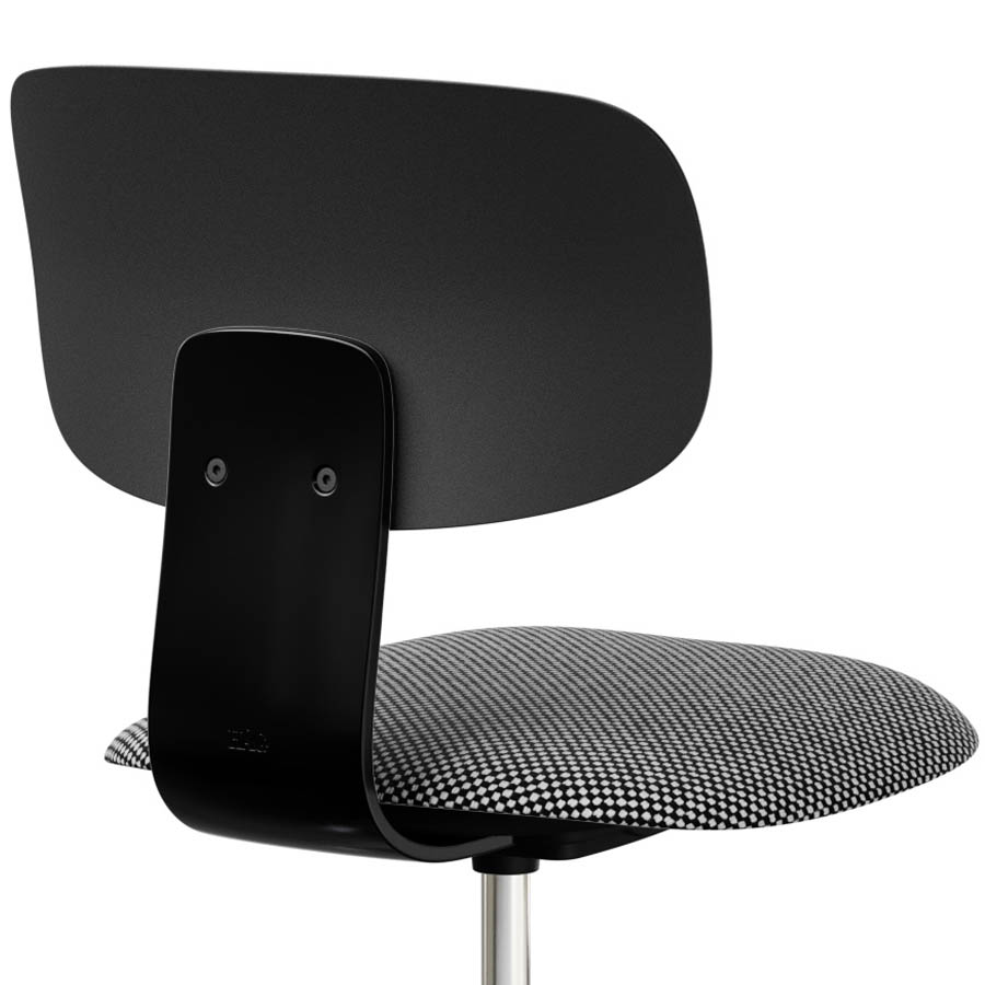 HAG Tion 2140 Bürostuhl schwarz - Sitz Stoff Sisu - Rückenschale Kunststoff - Nahaufnahme