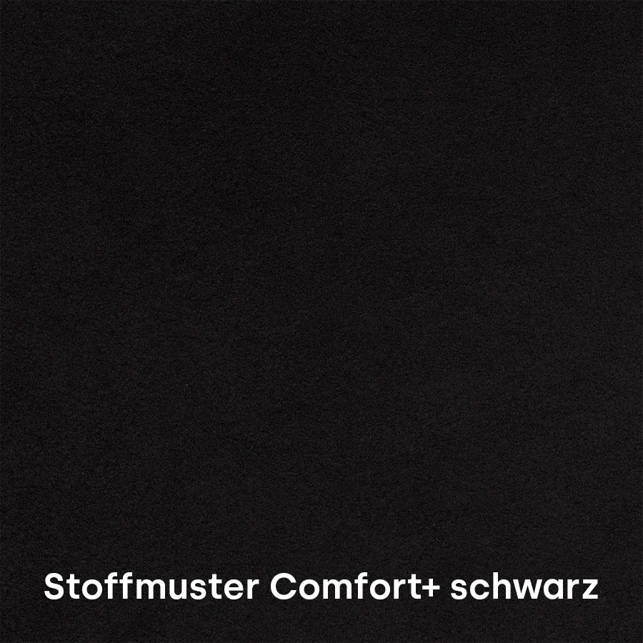 Stoffmuster Comfort+ schwarz