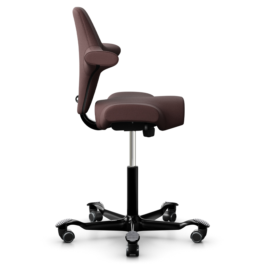 Abverkauf: HAG CAPISCO 8106 | Stehhilfe | Leichte Mängel | Wollstoff Select braun | Gestell schwarz