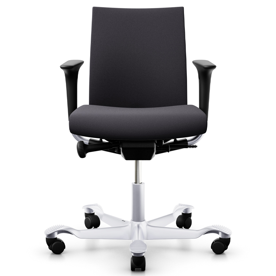 HAG Creed 6002 niedrige Rückenlehne - Frontansicht Xtreme dunkelgrau