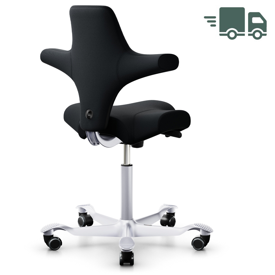 HAG CAPISCO 8106 Sattelstuhl Bürostuhl Stoff Select schwarz