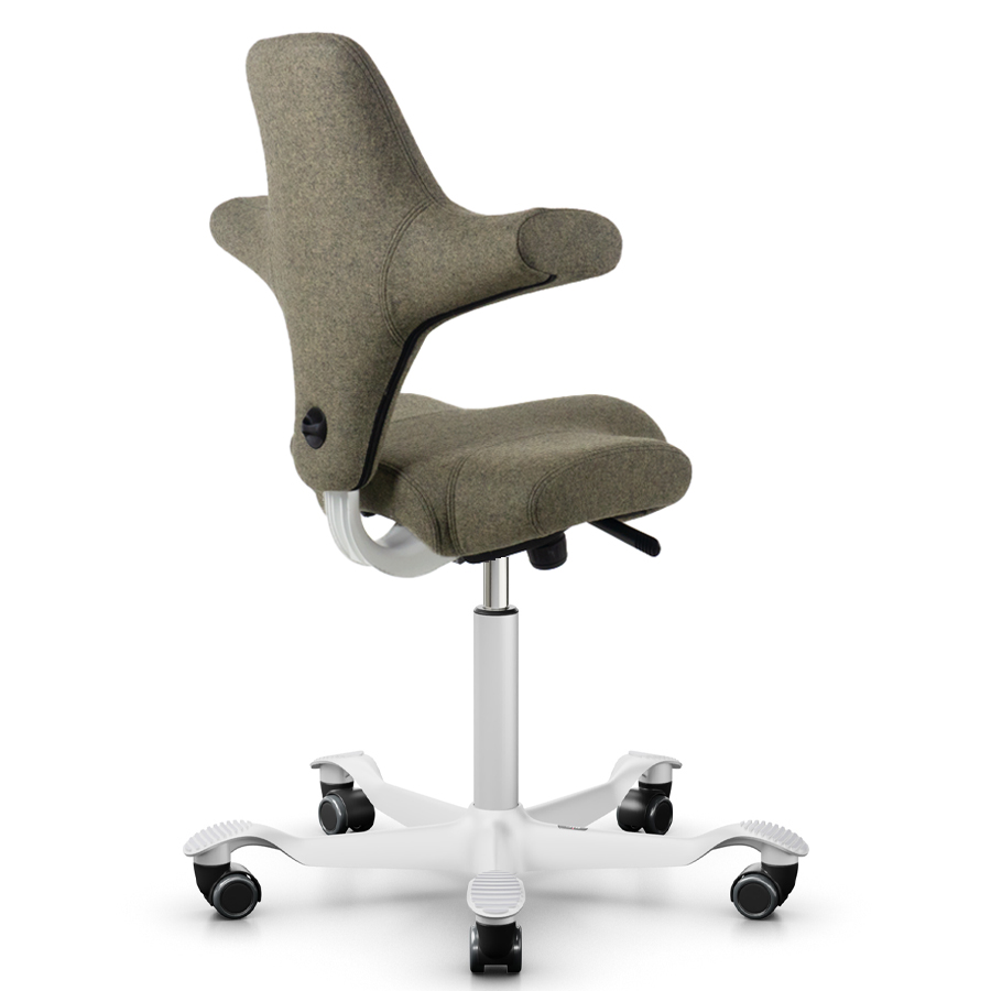 HAG Capisco 8106 Stoff Focus Melange Rückansicht