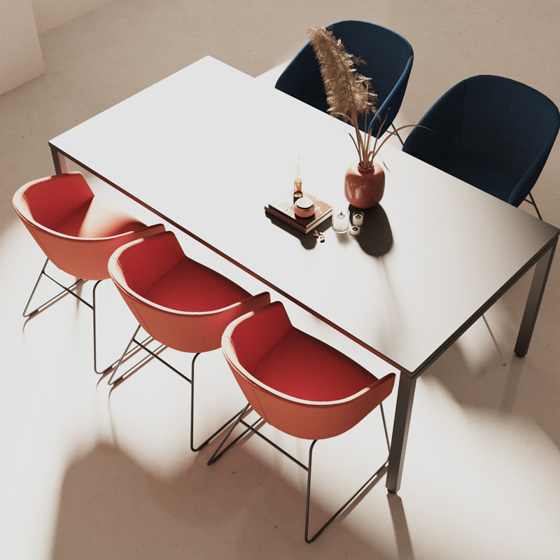 Bejot Oxco-small-oxs270 Konferenzstuhl mit Kufengestell