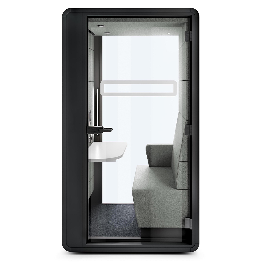 Hushoffice Telefonbox Hushhybrid in Wool Pelican