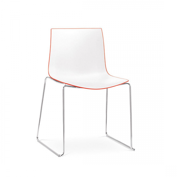 Arper Catifa 46 0278 zweifarbig rot