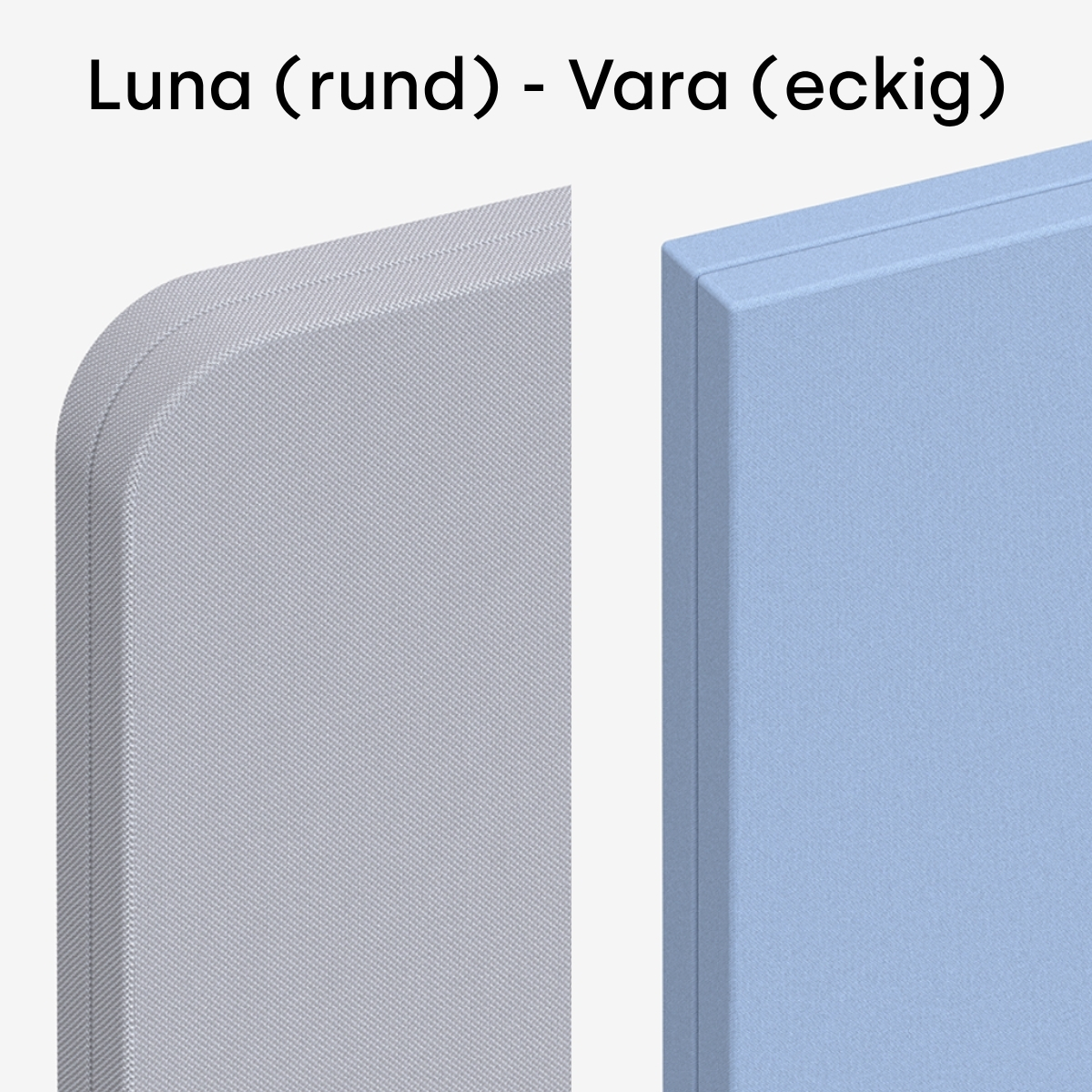 Cue / Solutions Luna & Vara Board | akustische Trennwand | Konfigurierbar