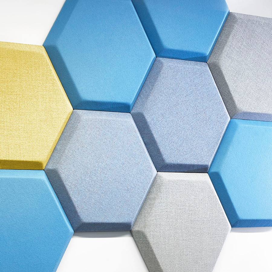 Bejot Silent Block SBW H Akustik Wandpaneel grau/blau