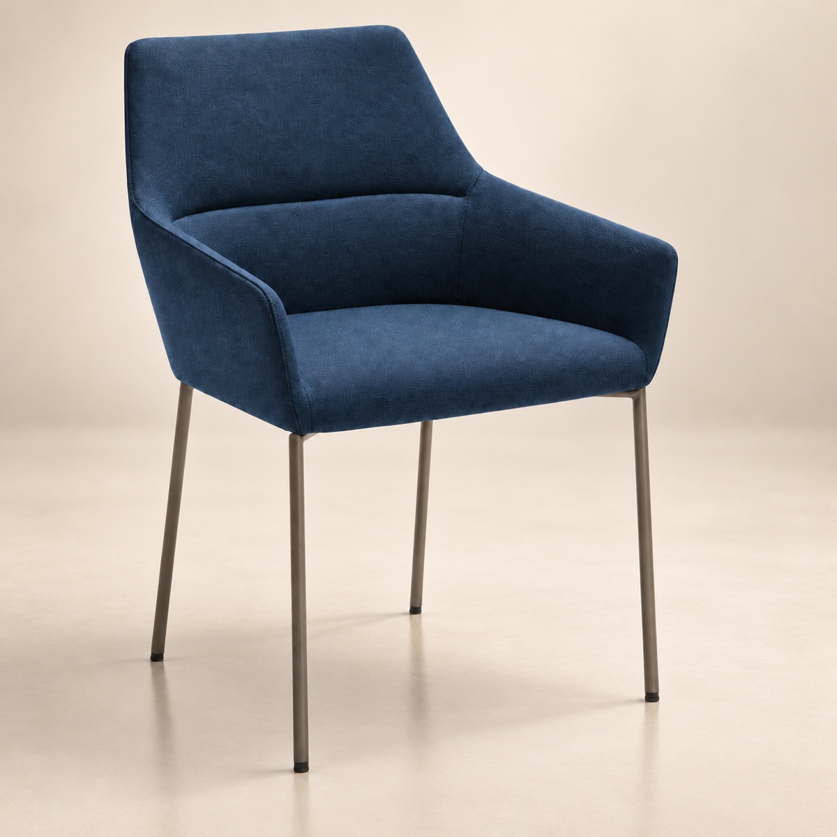 Profim Chic 20H | Gepolsterter Designstuhl mit Metallgestell