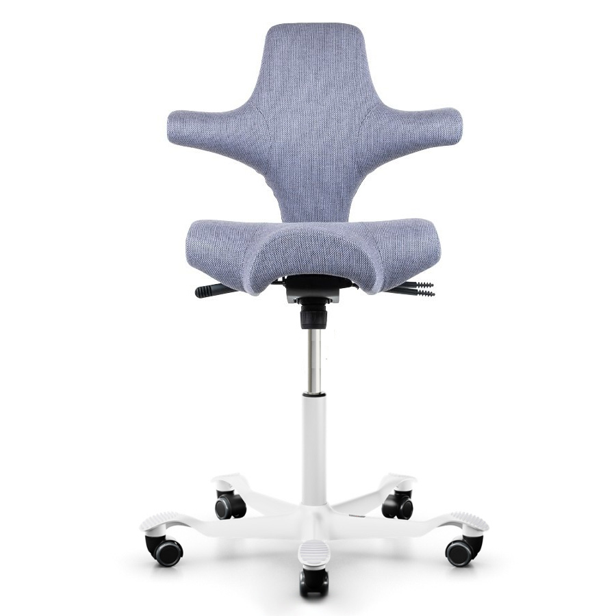 HAG CAPISCO 8106 Stoff Re-wool 0658 taubenblau