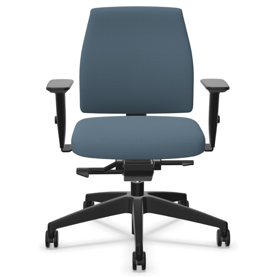 Interstuhl Goal (102G) Bürostuhl Farbe blaugrau