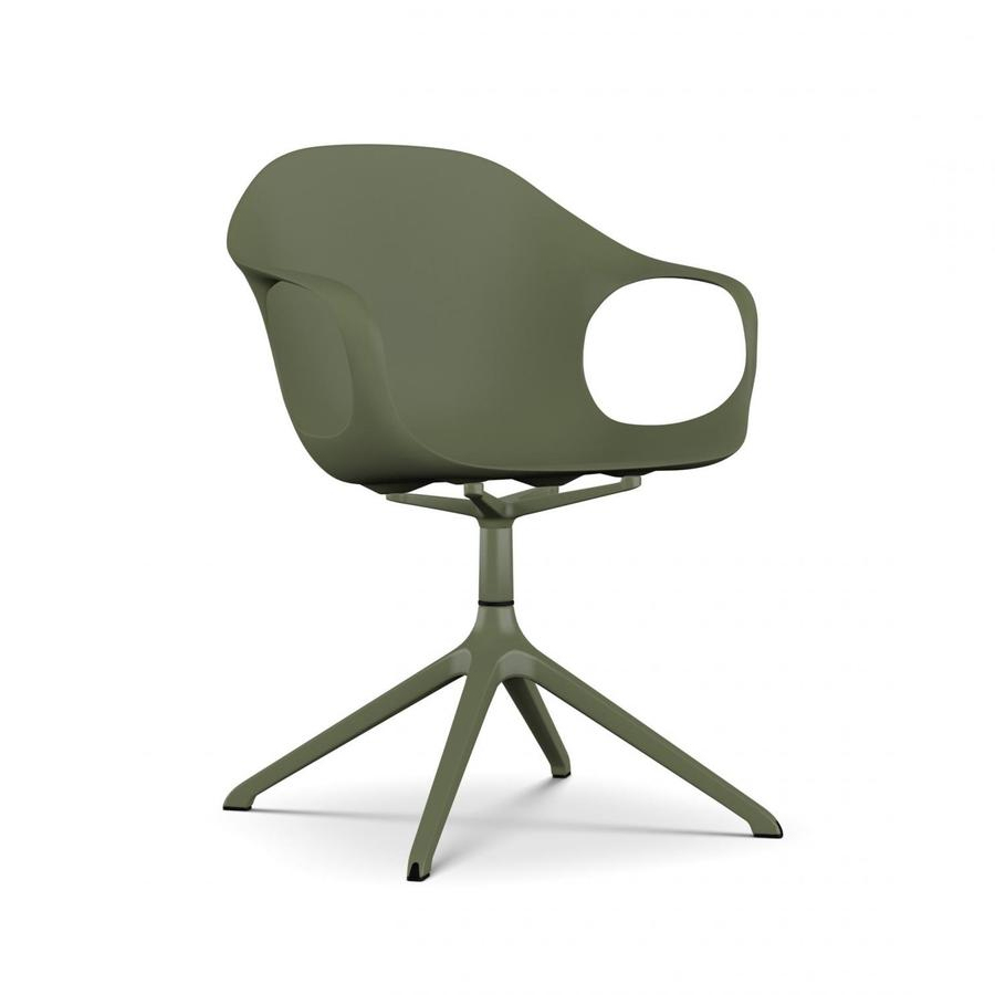 Kristalia Elephant Drehstuhl oliv