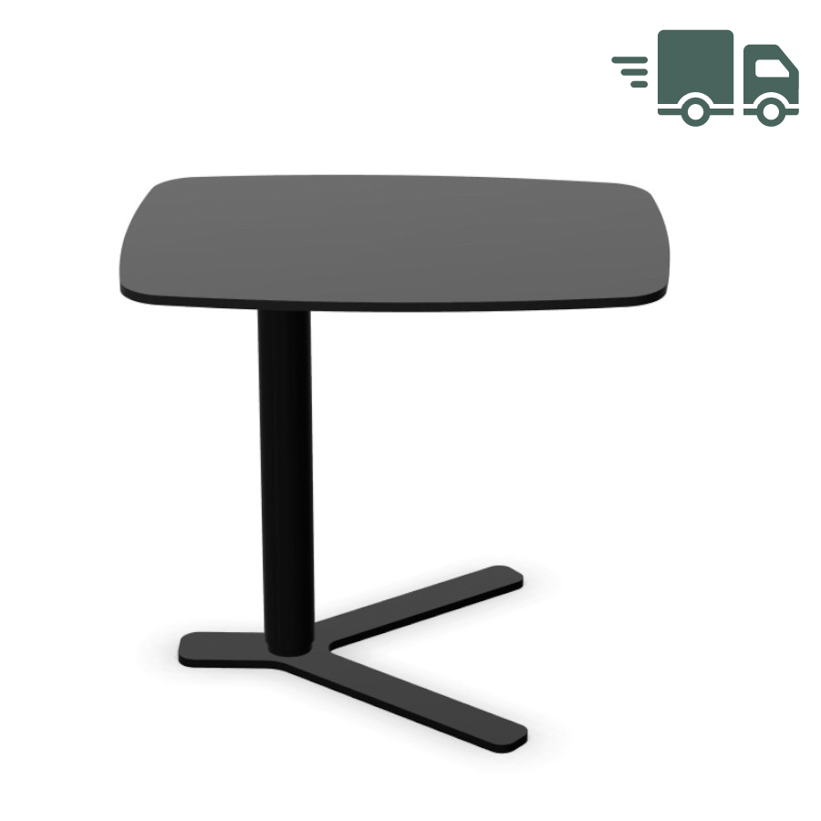 lapalma YO rechteckige Platte schwarz