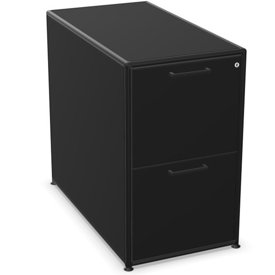 Bosse Modul Space Standcontainer in Vulkanschwarz Rahmen schwarz