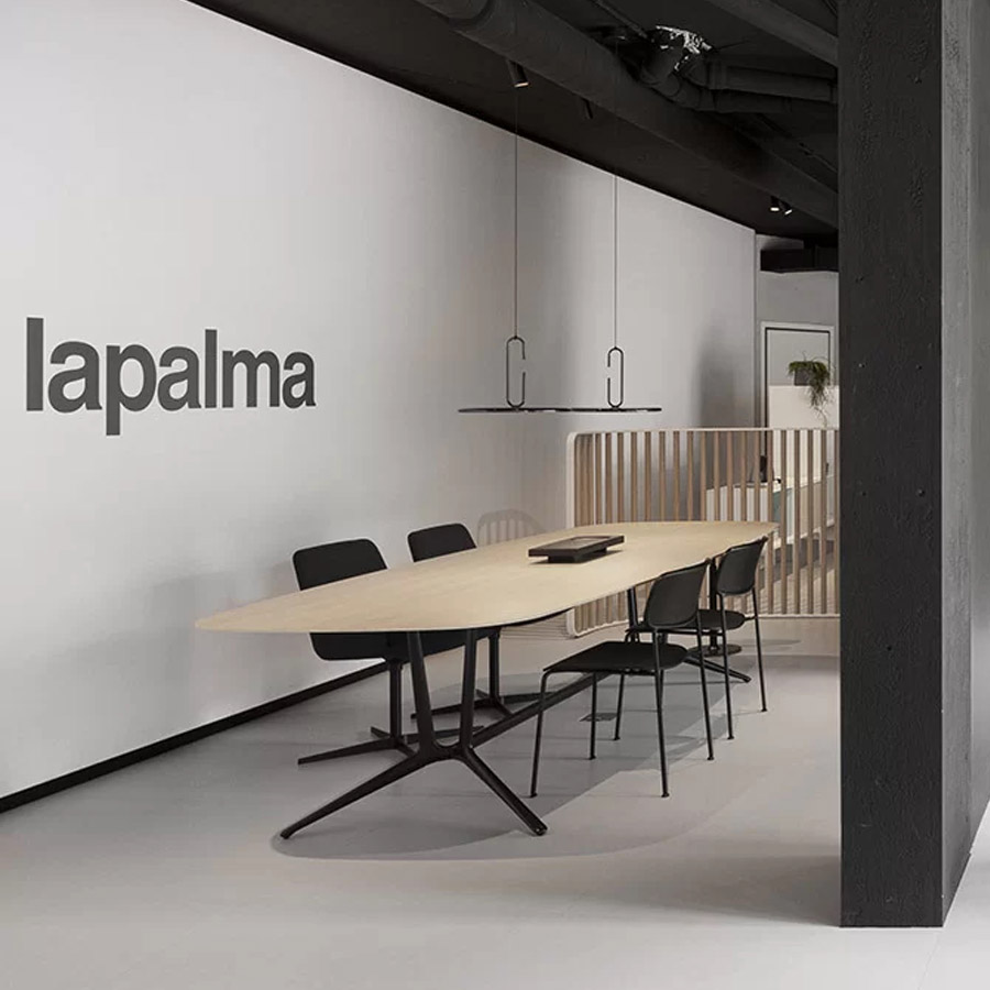 lapalma Trail Tisch Indoor | Eiche gebleicht | rechteckige Platte | Beispielbild