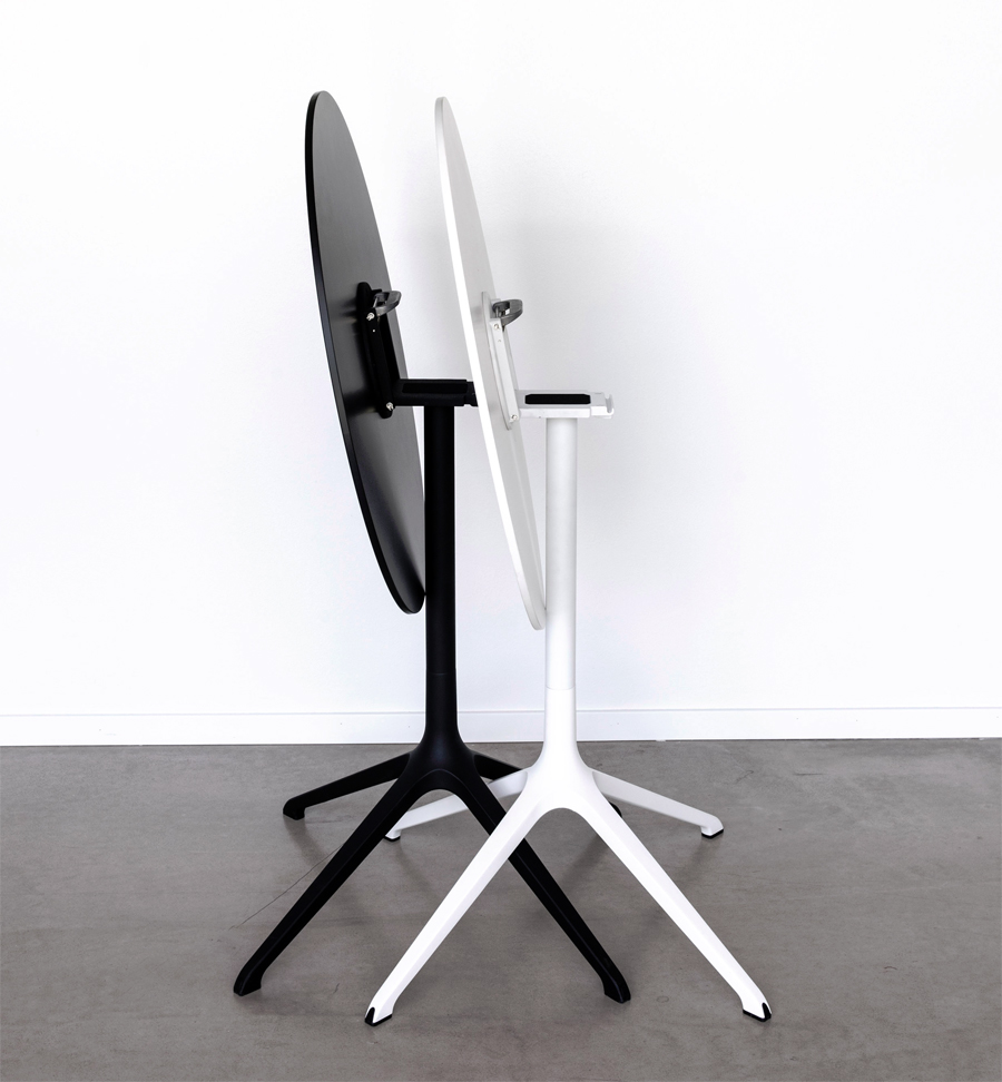 Kristalia Elephant Tisch mit Klappmechanismus | Beispielbild