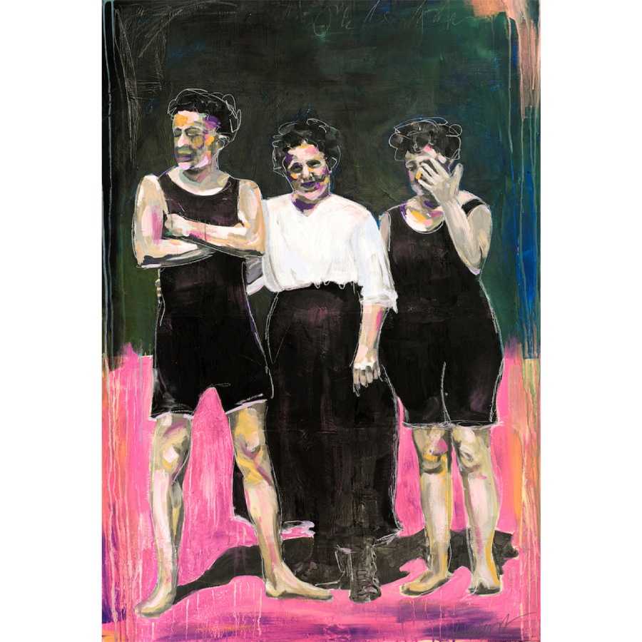 Leinwanddruck Apocalyptic Beachwear | Hélène Lindqvist