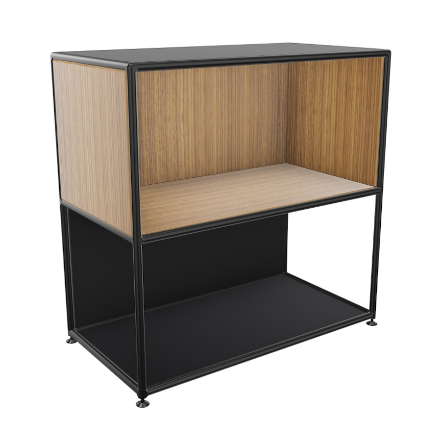 Bosse Lowboard Black Edition Höhe 2 OH Breite 80 cm  in Funier