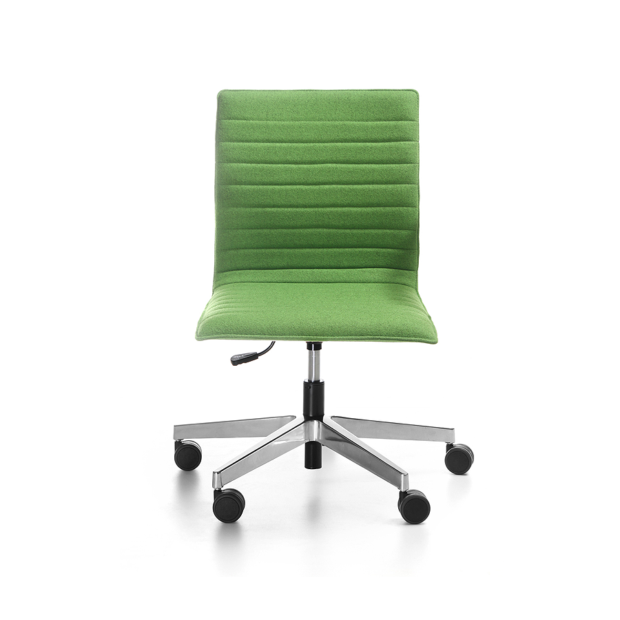 Bejot Orte 3DH Drehstuhl grün ohne Armlehnen