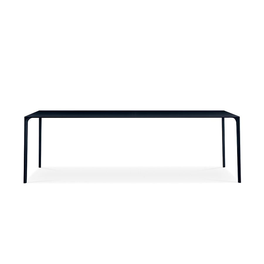 Arper NUUR Tisch - komplett schwarz
