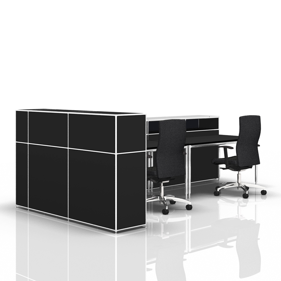 Bosse Modul Space Empfangstheke 8 schwarz