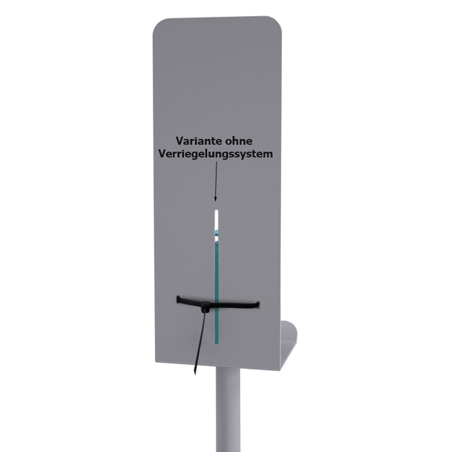 Rexite Dixpenser - Ständer für Hygieneprodukte - Rückseite Befestigung