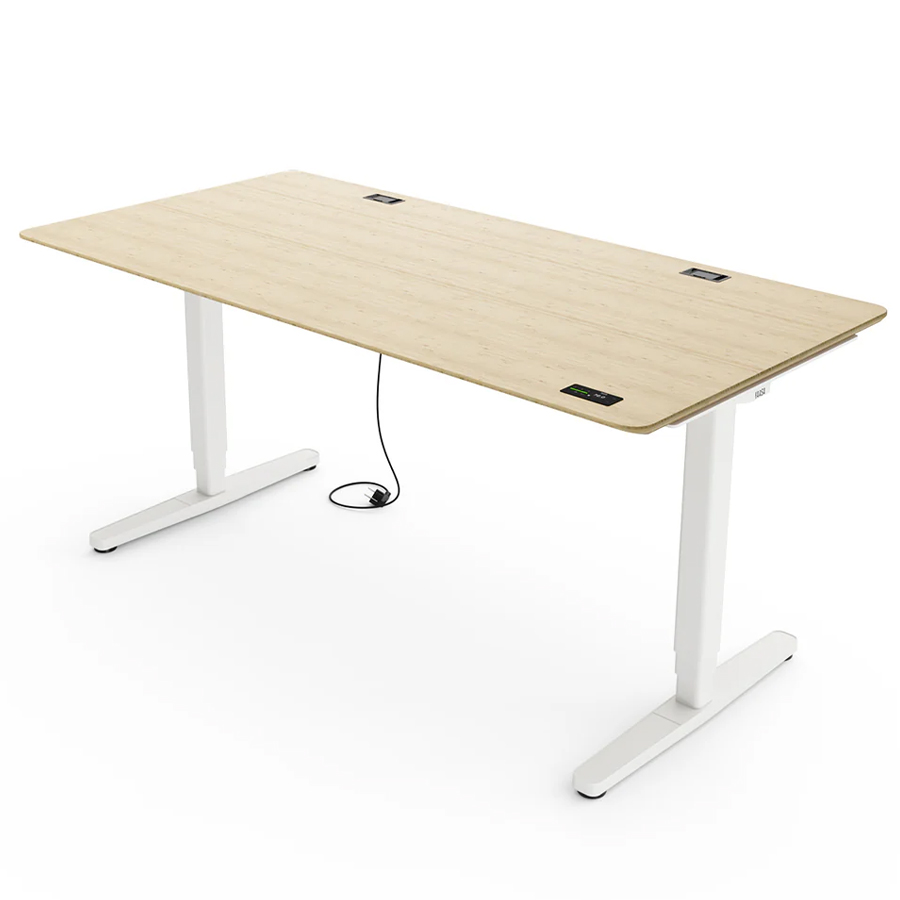 Yaasa Desk Pro Nature Schreibtisch Gestell weiß