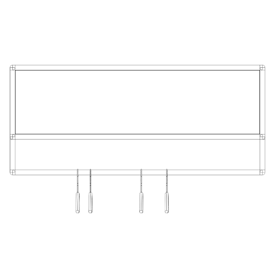 Bosse >Garderobe Black Edition Breite 100 cm