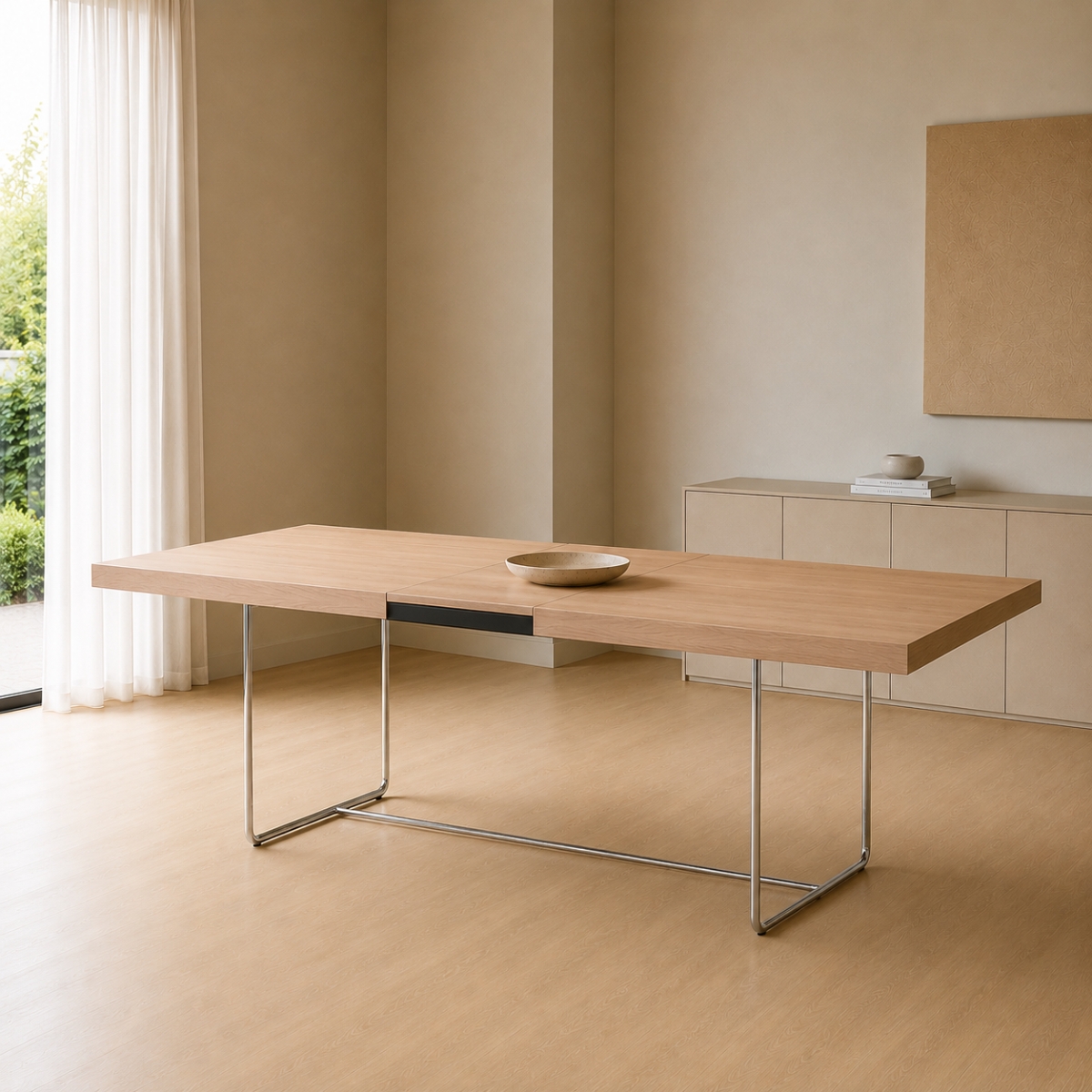 THONET Allrounder-Tisch S 1071 ausziehbar | Konfigurator | Gestell Stahlrohr
