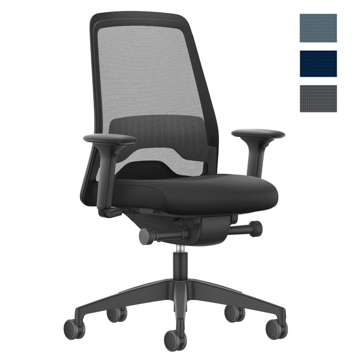 Interstuhl EVERYis1 EV266 | Bürostuhl Netzrücken | Flextech & Komplettausstattung