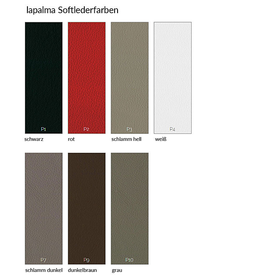 Lapalma Lederfarben Sitzkissen