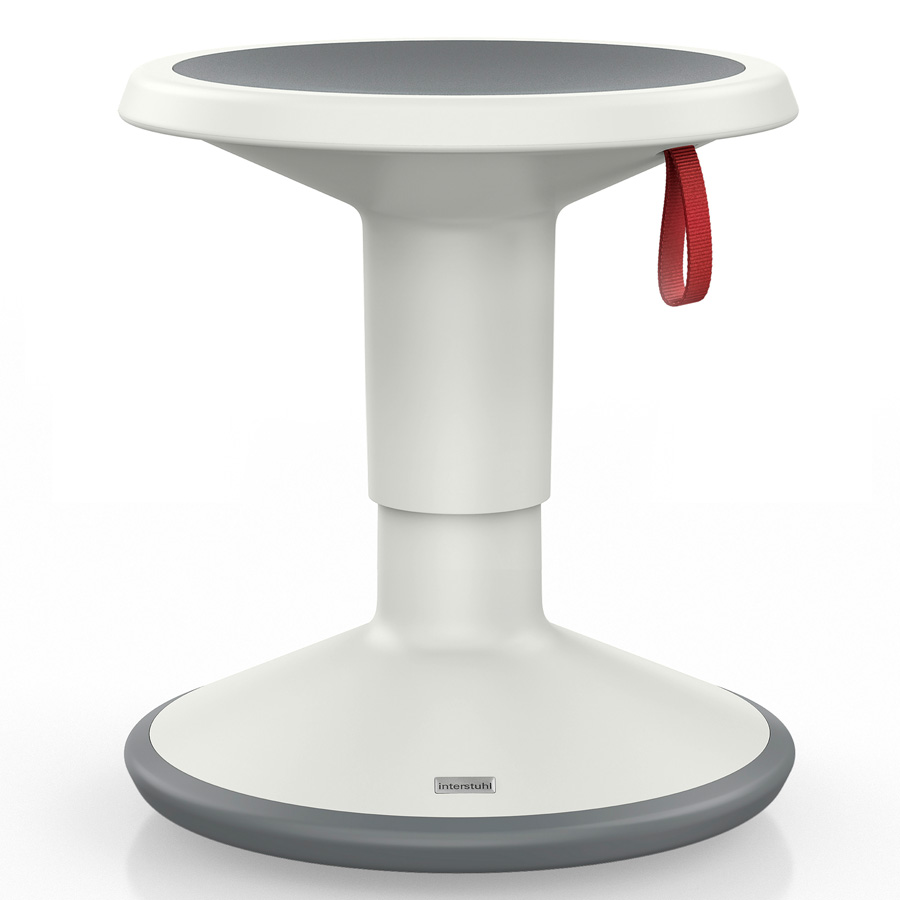 Interstuhl UPis1 Junior Hocker grau-weiß