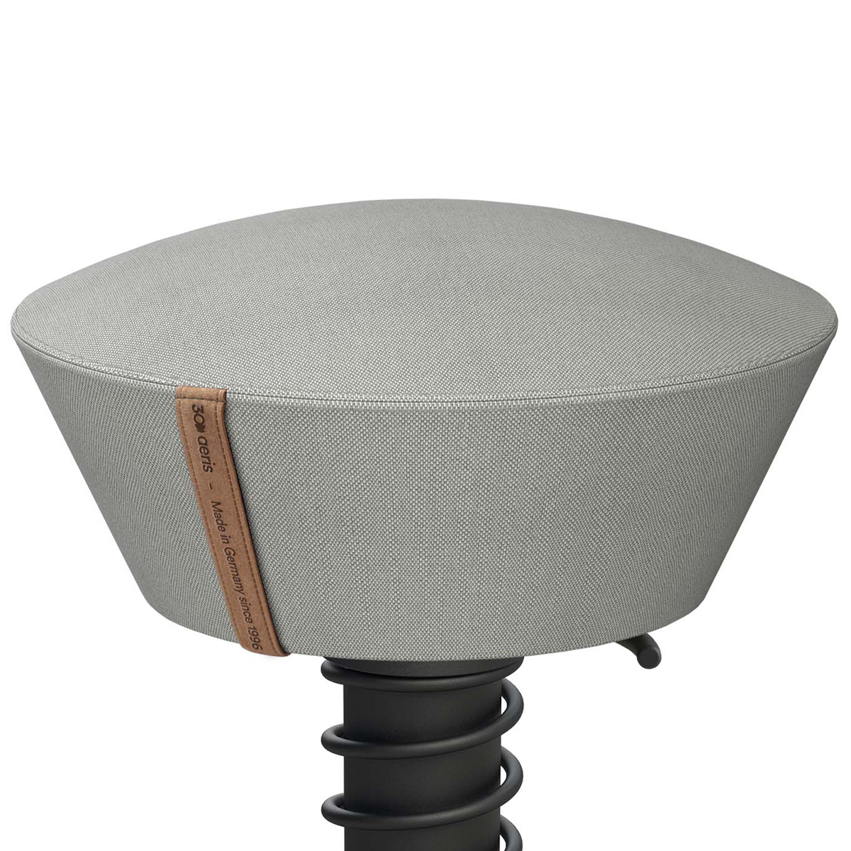 Aeris Swopper Jubiläum Musa New Grey Gestell mit Gleitern schwarz Front