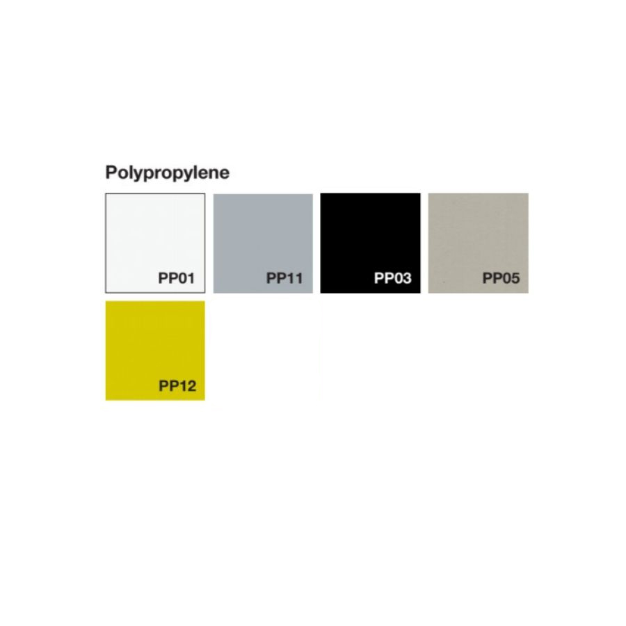 Kristalia PLANA Stuhl mit Vierfußgestell Farben