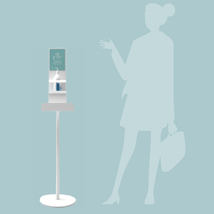 Rexite Dixpenser - Ständer für Hygieneprodukte - Detail 1